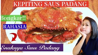 Download lagu Resep kepiting saus padang !! Bongkar rahasia enaknya saus padang ... mp3