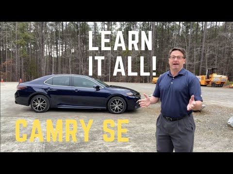 2021 Camry SE Tutorial: Buttons, Controls, Full Review, Walkaround!