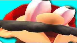 Everyday a brat throws Mario at an engine