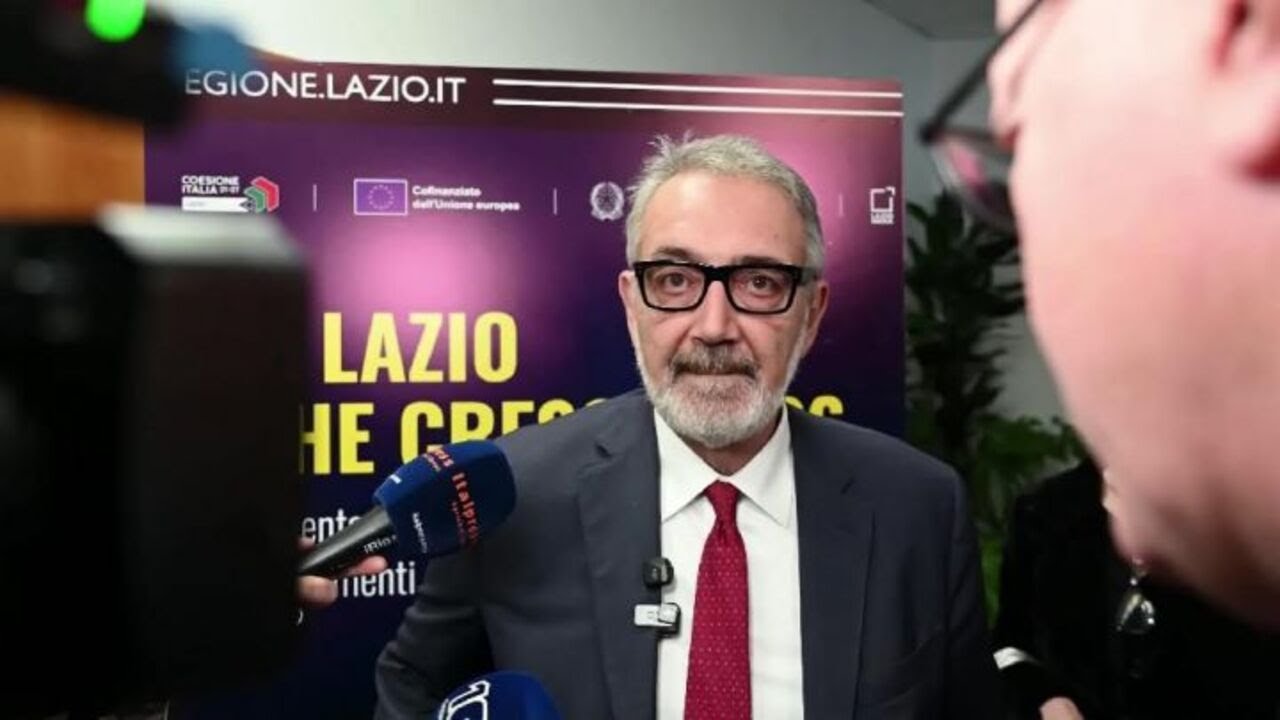 Rocca: "Il Lazio cresce grazie a dialogo con il mondo delle imprese"