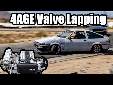 4AGE 16v DIY Valve job/lapping AE86