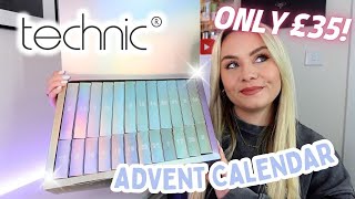 TECHNIC COSMETICS SUPER ADVENT CALENDAR 2025 UNBOXING & REVIEW | ONLY £35! BARGAIN! ✨ | MISS BOUX