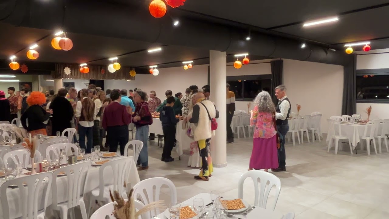 Anniversaire privé en salle · repas