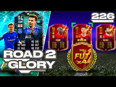 94 TOTS FLASHBACK DELE ALI and FUT CHAMPS UPGRADE PACKS! ROAD TO GLORY 226!