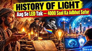 History of Light: आग से LED तक — 4000 साल का अद्भुत सफर #history #light #documentary