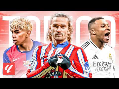 ¡Los MEJORES 100 GOLES de LALIGA 2024/25!