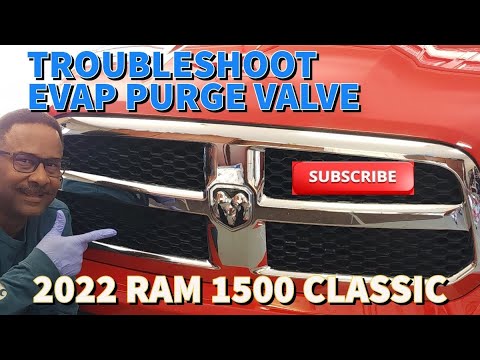 2013-2022 RAM 1500 CLASSIC 3.6L - Bad EVAP Vapor Canister Purge Control Valve Solenoid