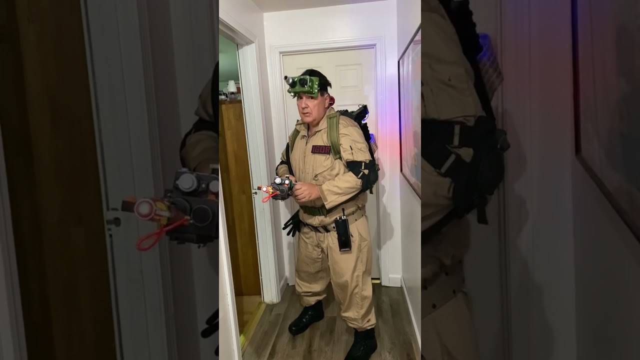 Ghostbusters cosplay. First time