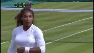 Serena Williams drunk  Wimbledon 2014
