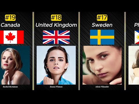 Top 40 Countries With The Most Beautiful Women In The World (2024)