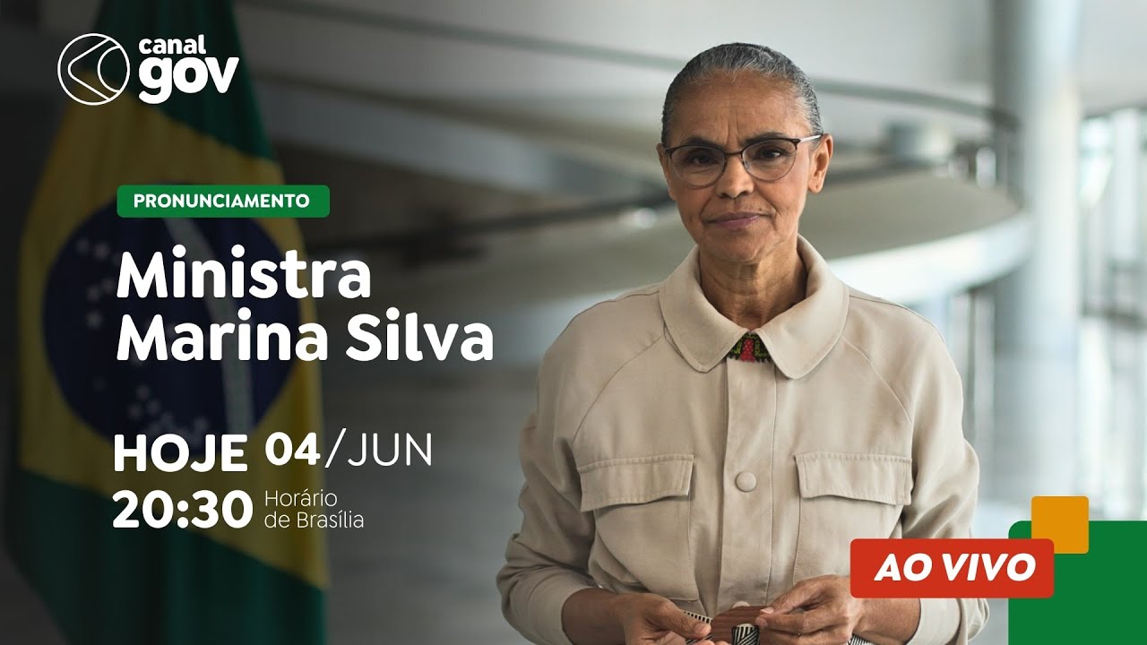 🔴 MINISTRA MARINA SILVA FAZ PRONUNCIAMENTO OFICIAL