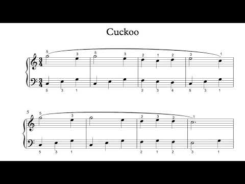 Cuckoo - Suzuki Piano School 1