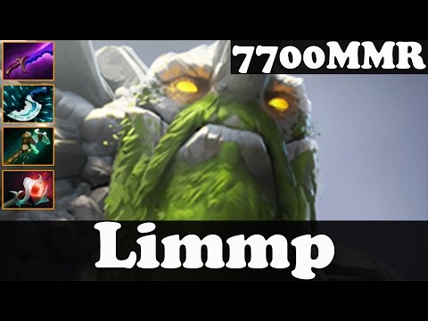 Dota 2 - Limmp 7700 MMR Plays Tiny - Ranked Match Gameplay