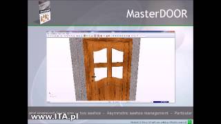 preview picture of video 'ITA.pl MasterDoor - oprogramowanie do projektowania drzwi'