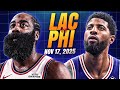 Los Angeles Clippers Vs Philadelphia 76ers FULL GAME HIGHLIGHTS November 17 2025 NBA Season