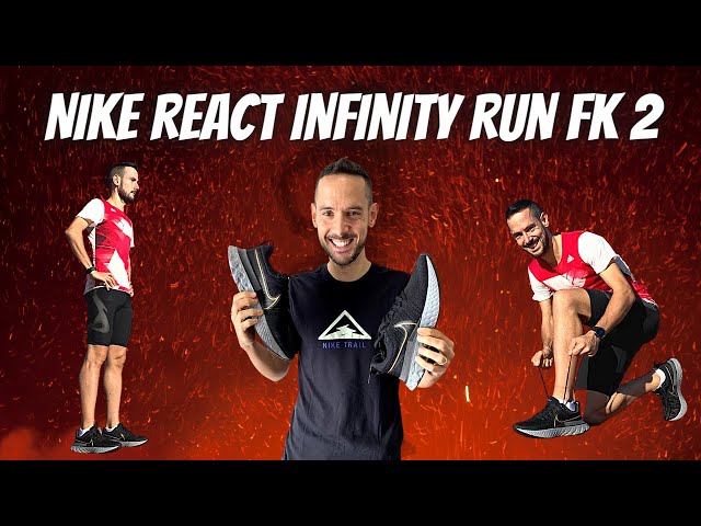 Vídeo relacionado con Nike React Infinity Run FK 2 Hombre Running Trainers CT2357 Sneakers Zapatos (UK 6.5 US 7.5 EU 40.5, Black Metallic Gold Smoke Grey 009)