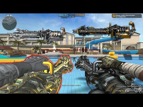 Crossfire NA 2.0 : Galting Gun Wild Shot Red - Hero Mode X - Zombie V4