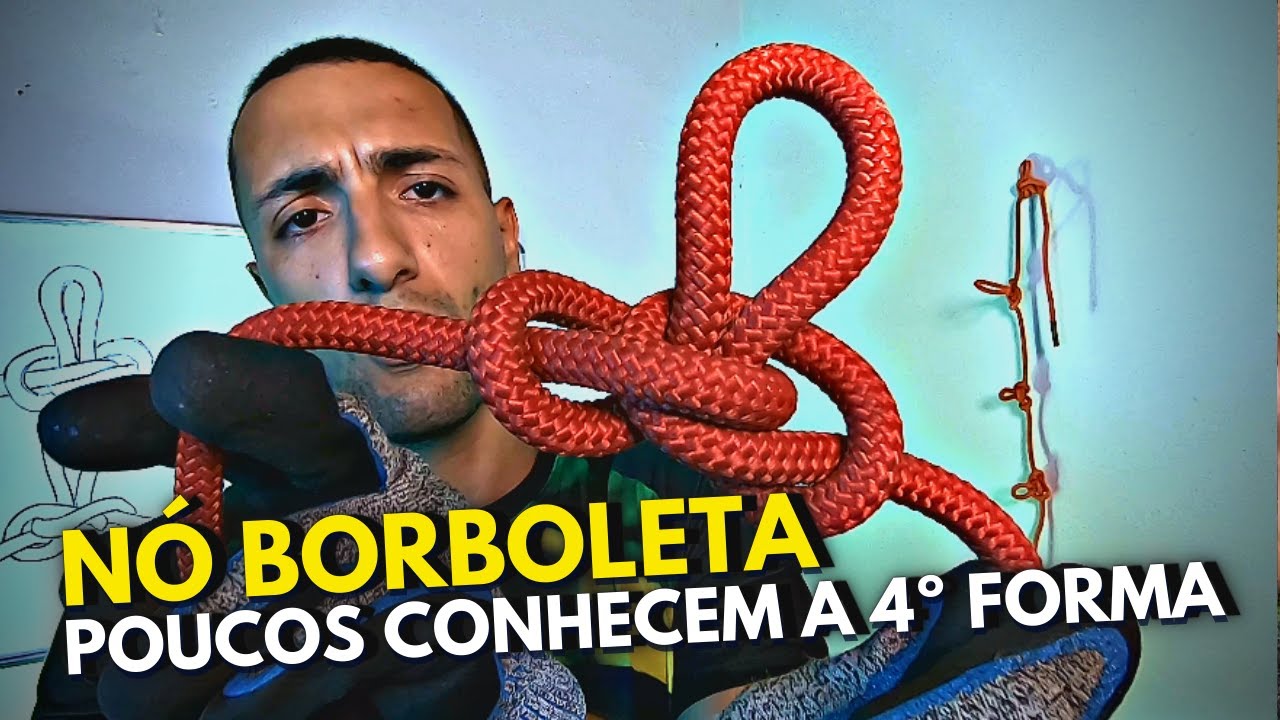 4 Formas de Confecção do NÓ BORBOLETA