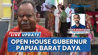 Open House Natal di Kediaman Gubernur Papua Barat Daya Dihadiri Wali Kota hingga Jajaran Forkopimda