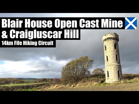14km FIFE Walk from OAKLEY - BLAIR HOUSE COLLIERY & CRAIGLUSCAR HILL | Scotland 🏴󠁧󠁢󠁳󠁣󠁴󠁿