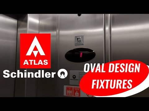 Interesting Deisgn! 2003 Atlas Schindler Traction Elevator - CMC Medical Offices - GO, BR