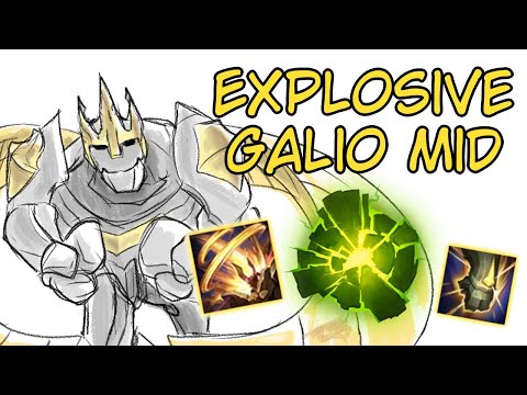 Galio is Dumb and Broken (League of Legends) | Mildly Scuffed Gameplay