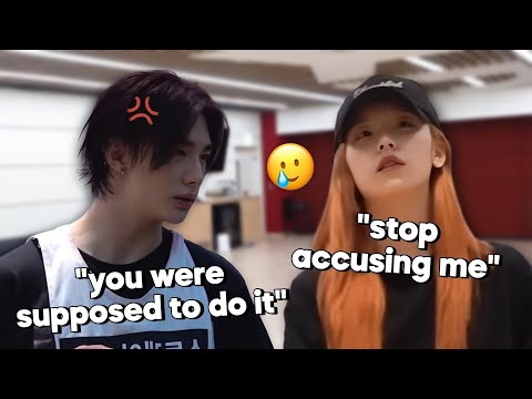 yeji and hyunjin practising together be like...