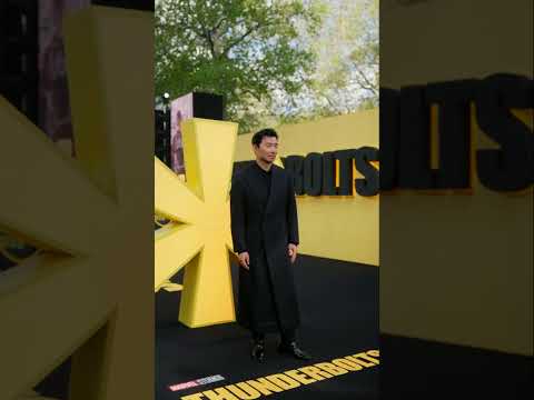 Shang-Chi himself, Simu Liu, supports the Thunderbolts* at the European Premiere!