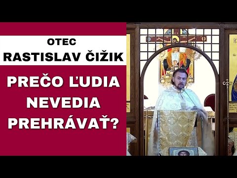 Silou mocou chceme zvíťaziť - OTEC RASTISLAV ČIŽIK – HOMÍLIA / KÁZEŇ