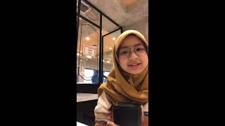 Nashwa Zahira Nongkrong Di Cafe Sambil Live Instag