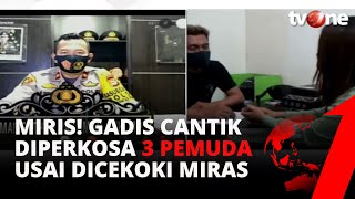 Download lagu Miris! Usai Dicekokin Miras, Gadis Ini Diperkosa 3 Pemuda | AKI Malam tvOne mp3