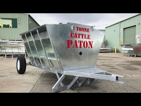 Walkaround of Paton’s 2 Tonne Wheeled Cattle Feeder