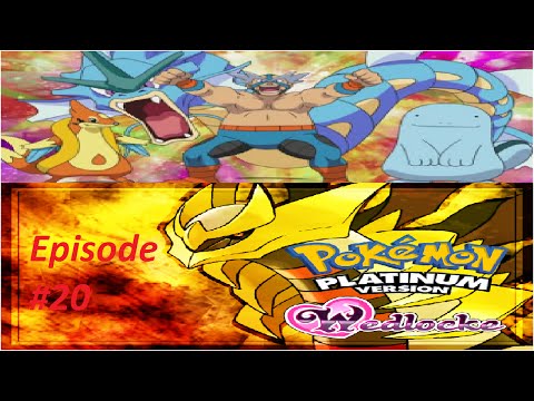 Naoki's Pokemon Platinum Wedlocke Randomizer Episode 20 Naoki vs Crasher Wake  RKO Out of Nowhere