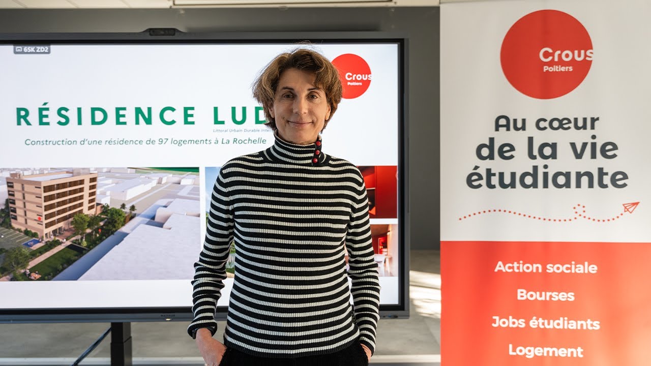 Lancement de la construction de la résidence LUDI - Bénédicte DURAND, présidente du Cnous