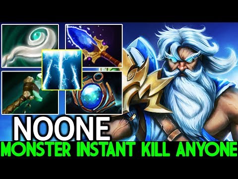 NOONE [Zeus] Insane Damage Instant Kill Anyone 22 Kills 7.23 Dota 2