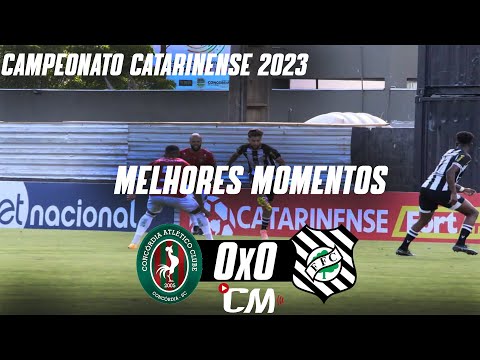CONCÓRDIA 0 X 0 FIGUEIRENSE | MELHORES MOMENTOS | CAMPEONATO CATARINENSE 2023