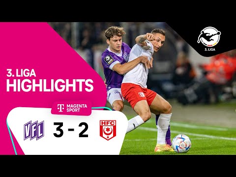 VfL Osnabrück - Hallescher FC | Highlights 3. Liga 22/23