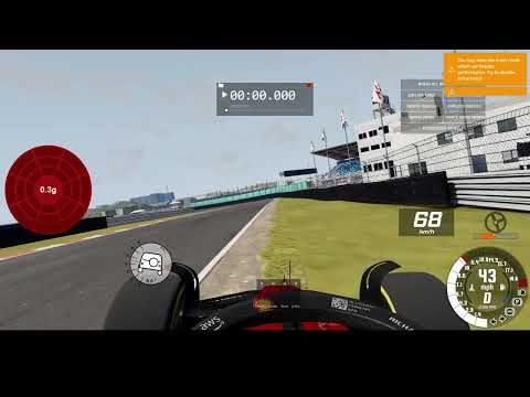 Lee tries to drive a B1 car around Zandvoort, but it goes wrong in Sector 2.