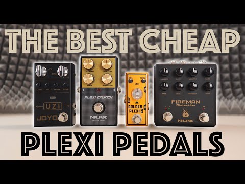 Four great + cheap high gain Plexi pedals! Tone City vs Joyo vs NUX | Marshall In A Box shootout!