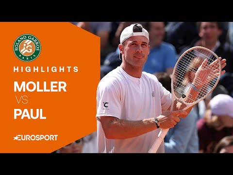 Elmer Moller vs Tommy Paul | Round 1 | French Open 2025 Highlights 🇫🇷