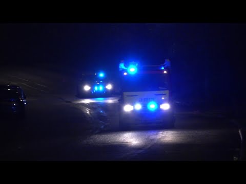 Eccles Water Incident Unit And Unmarked Officer Responding | GMFRS