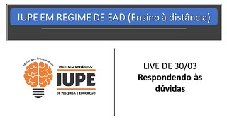 LIVE - Resposta aos alunos