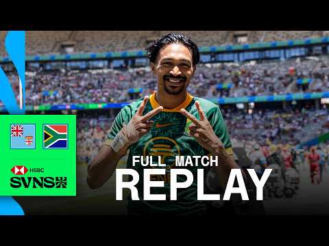 INSANE ENDING in Cape Town 😱 | Fiji v South Africa | HSBC SVNS Cape Town 2025 | Full Match Replay