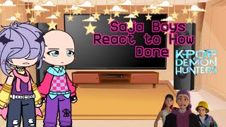Download lagu KPDH :: SAJA BOYS REACT TO HOW IT’S DONE — HUNTR/X - [K-POP DEMON HUNTERS] mp3