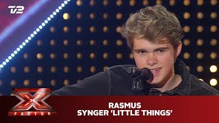 Rasmus synger &#39;Little Things&#39; - One Direction (5 Chair Challenge) | X Factor 2019 | TV 2