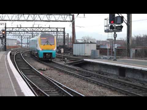 Arriva Trains Wales 175112 departs Manchester Piccadilly with shunt move