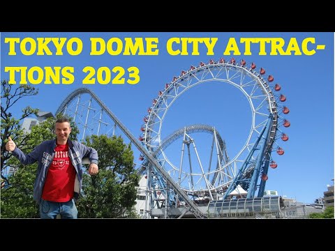 Tokyo Dome City Attractions 2023: Freizeitpark-Highlights und Tokio´s Automaten-Wahnsinn :)