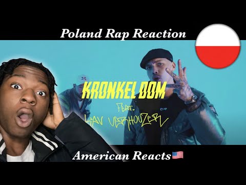 American Reacts to Poland Rap! KRONKEL DOM FEAT. KAV VERHOUZER - PRADA (OFFICIAL VIDEO)