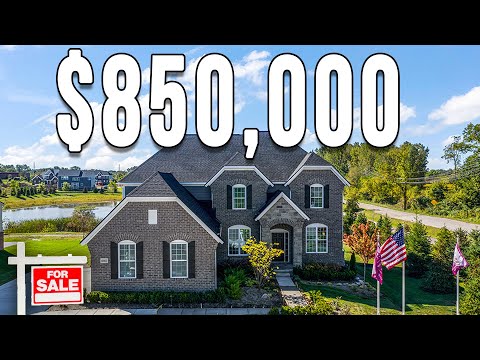 Discover Ann Arbor New Construction | 4 beds | 2.5 Baths | $850,000 | Trailwoods By Lombardo Homes