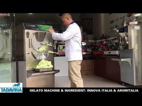 GREEN TEA GELATO BY INNOVA ITALIA AND AROMITALIA 2020 #tadavina